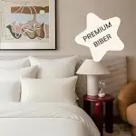 Biber Bettwäsche 155x220 Weiß – Flanell Winterbettwäsche Set aus 100% Baumwolle, 2-teilig mit Kis...