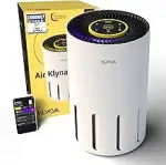 Klyqa Luftreiniger Allergiker 360° HEPA-Filter Pet entfernt 99,99% der Tierhaare, Staub & Pollen ...