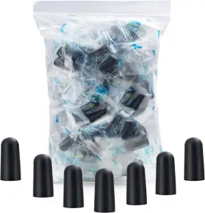 50 Paar Ohrstöpsel aus ultraweichem Schaumstoff zum Schlafen, NRR 38dB Noise Cancelling Ohrstöpsel, wiederverwendbarer Gehörschutz für Arbeit, Konzerte, Reisen und Studium