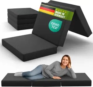 'SHOGAZI Klappmatratze 110x200 x 12 cm, Gästematratze klappbar Made in Germany, 