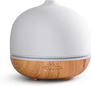 JESMAY Aroma Diffuser Keramik 500ml Premium Ultraschall Luftbefeuchter Diffusor 