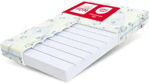 FDM Somnia Kindermatratze 60x120 cm Kaltschaummatratze Höhe 10 cm Härtegrad H3 Ö