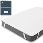 Matratzenschoner 70x140 Wasserdicht Oeko-TEX Zertifiziert von Twinzen - Matratzenschoner 70x140 Wasserdicht aus Atmungsaktiver Baumwolle mit 4 Eckgummis