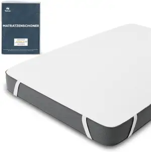 Matratzenschoner 70x140 Wasserdicht Oeko-TEX Zertifiziert von Twinzen - Matratzenschoner 70x140 Wasserdicht aus Atmungsaktiver Baumwolle mit 4 Eckgummis