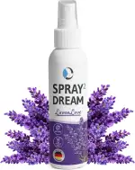 Lavendel Kissenspray | Lavendel-Spray für Kopfkissen zum Einschlafen und Entspannen | Aroma Lavendelöl | Ätherische Öle naturrein | Duftöl mit essential oils | Deep Sleep Spray für Kissen 100ml