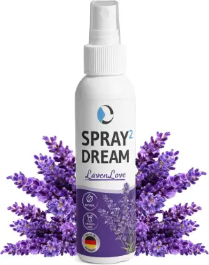 Lavendel Kissenspray | Lavendel-Spray für Kopfkissen zum Einschlafen und Entspan