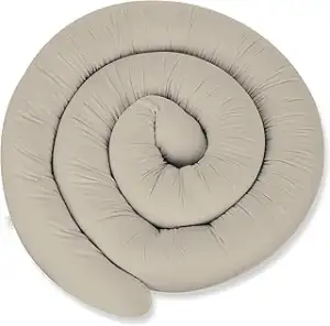 ekm trade XXL 200 cm Bettschlange für Allergiker Bettkissen Stillkissen Bettroll