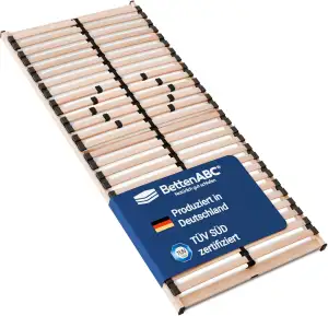 Betten-ABC Max1 Lattenrost - 140x200cm - Selbstmontage - individuelle Härtegradv