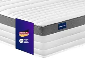 Traumnacht Exklusiv 7-Zonen 1.000er Tonnentaschenfederkernmatratze, Stiftung War