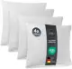 LILENO HOME Kissenfüllung 40x40 (4er Set) | Pralle Füllung für Couchkissen & Dekokissen 40x40 | W...