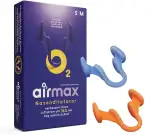Air Max Nasenspreizer Testpaket | Nasenöffner - 76% mehr Luft für bessere Nasenatmung - Alternative zu Nasenpflaster - mit Aufbewahrungsdose (2 Stück Größe S und M)*