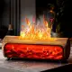 Aroma Diffuser Kamin, GuKKK Flammen Aroma Diffuser, Ultraschall Luftbefeuchter Aromatherapie Öle ...