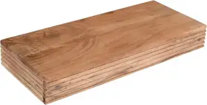 SAM Wandboard Leona | mit Schublade | Akazienholz massiv | Farbe: Natur | 60x25x