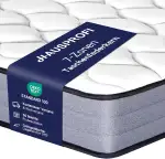 HAUSPROFI 7-Zonen Taschenfederkernmatratze 90x200cm H3 | Orthopädische Hybrid Matratze mit 1000 Federn & Memory Foam | Oeko-TEX, Atmungsaktiv & Punktelastisch | 30 Nächte Probeschlafen | 20cm Höhe