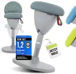 Bürohocker Ergonomisch [TESTSIEGER] Sitzhocker Höhenverstellbar [48-68cm] Ergonomischer Hocker fü...