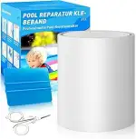 Pool Reparaturset, Pool Flickzeug Selbstklebend Unterwasser Wasserdichtes, 10 cm x 150 cm Reparat...
