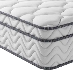 Vesgantti Matratze 140x200 7-Zonen Federkernmatratze Taschenfederkernmatratze Mi