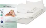 allsana Allergiker Encasing Set 3- teilig | Kissenbezug 80x80cm + Deckenbezug 135x200cm + Matratzenbezug 100x200x20cm | Allergie Bettwäsche | Milbenschutz | allergendichte Zwischenbezüge