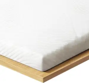 Topper 180x200 cm – 8 cm Höhe, Wendbar H3 & H4 Härte, Gel-Schaum & Visco Memory 