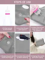 ??????????? ?ä?????????. Thermo-Wärmeflasche für Rücken, Lendenwirbelsäule, Bauch, Hände. Tragbare Bettwärmertasche mit Temperaturregelung.