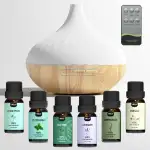 Aroma Diffuser Fragrance Oils，500ml Aromatherapy Diffuser with Remote Control,with Essential Oils...