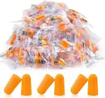 50 Paar Ultraweiche Schaumstoff-Ohrstöpsel Zur Geräuschunterdrückung - Zum Schlafen, Schnarchen - Wiederverwendbar