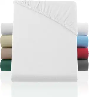 BaSaTex Flausch Feinbiber Winter Spannbettlaken Biber Spannbetttuch | 100% Baumw