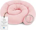 Totsy Baby Seitenschläferkissen Musselin Bettschlange Body Pillow 400 cm Musselin - Kopfkissen la...