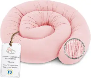Totsy Baby Seitenschläferkissen Musselin Bettschlange Body Pillow 400 cm Musseli