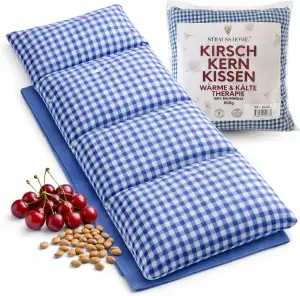 Strauss Home® Kirschkernkissen Gross, Mikrowelle, Körnerkissen Mikrowelle, Wärme
