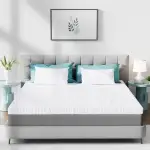 Matratzen Topper 140x200 H2/H4 Visco Schaum - 2 in 1 Matratzentopper Memory Foam 7,5 cm hoch Matratze für Boxspringbett, Mattress Topper 140x200 Gelschaum CertiPUR-EU Öko-Tex Zertifiziert