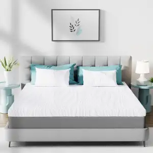 Matratzen Topper 140x200 H2/H4 Visco Schaum - 2 in 1 Matratzentopper Memory Foam