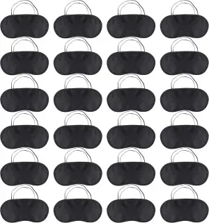 24 Pack Schlafmaske Für Seitenschläfer, Ultraweiche Augenmaske Schlafmasken, Lic