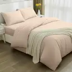 Utopia Bedding 4teilig Bettwäsche-Set - Weiches gebürstetes Mikrofaser-Gewebe - Bettbezug (200x20...