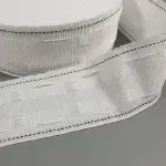 Gardinenband Vorhangband zum Aufnähen, Faltenband für Gardinen, Kräuselband, 4M