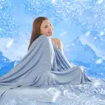 MH MYLUNE HOME Kühldecke Ultra Leichte Sommerdecke Arc-Chill Q-Max>0.458 Kühlende Bettdecke 150x2...