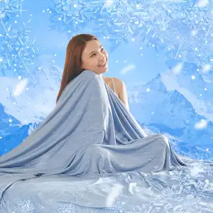 MH MYLUNE HOME Kühldecke Ultra Leichte Sommerdecke Arc-Chill Q-Max>0.458 Kühlend