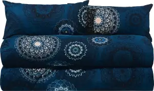 Erwin Müller Bettwäsche, Bettgarnitur Sparpaket 4-TLG. Flanell - Mandala - molli