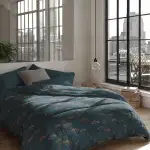 Zelesta Royalbed Bettdecke 4 Jahreszeiten - Bettwäsche winterdecke und Sommer-Bettdecke warm Duvet - Waschbare bettdecke ohne Bezug - Anti-Allergene Steppdecke (Majestic, 135x200cm (S))