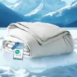 BEDSURE Kühldecke Kühlende Decke für Sommer - Leichte Sommerdecke mit Arc-Chill Kühlfasern Q-Max>...