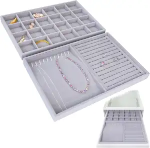 SIMPLE JOY PAX50 Schmuckeinsatz für Ikea PAX 50x58cm Ausziehboden maßgeschneider