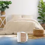 Samthus Bettwäsche 135x200 Baumwolle Satin - Oeko-Tex Made In Green - Himmlisch weicher Schlaf - ...