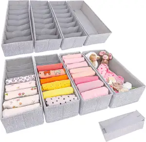 SIMPLE JOY® HEMNES DOUBLE Organizer für ikea HEMNES 160cm Doppelkommode, Schadst