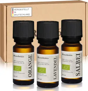 3er Set - Schlafgut und Entspannung - 100% naturreine ätherische Bio Öle