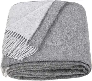 LYHome Merino Decke - Kuscheldecke Tagesdecke Sofa Wolldecke, Blanket Überwurfde
