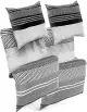Sentidos 4-teiliges Bettwäsche-Set aus Renforcé-Baumwolle - 2X Bettbezüge 135x200 cm & 2X Kissenb...
