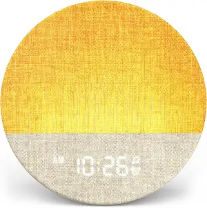 Dreamegg Tageslichtwecker mit Sonnenaufgang-Simulation, Sunrise Alarm Clock with