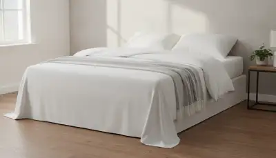 Frische Luft im Schlafzimmer: Atmungsaktive Bettlaken