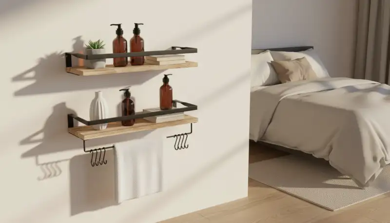 Wandregale Schlafzimmer: Stilvoll & Funktional